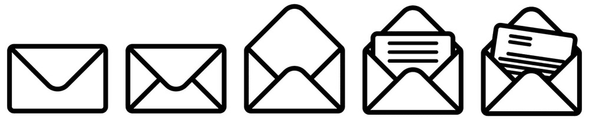 EPS 해외이미지 디자인 종이 선 컨셉 인터넷 일러스트 비즈니스 통신 버튼 봉투 새로움 스마트폰 세트 웹 정보 흰색 오픈 메시지 이메일 편지 고객 심볼 사인 심플 윤곽 뉴스레터 주소 다운로드 고립 스팸 엘리먼트 인터페이스 편지쓰기 벡터 해외202309 해외일러스트 템플릿 컬러 핸드폰 스마트기기 기록 파일형식