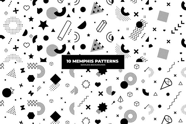 EPS 해외이미지 디자인 패턴 일러스트 추상 흑백 사람없음 그래픽 검은색 흰색 기하학 해외일러스트 컬러 무늬 촬영기법 파일형식 벡터