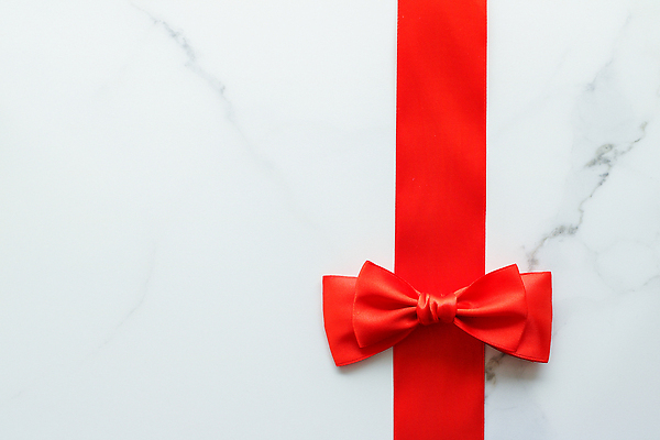 포토 JPG 해외이미지 리본 선 사람없음 빨간색 하이앵글 흰색 대리석 해외202309 해외포토 뷰포인트 컬러 재료 파일형식