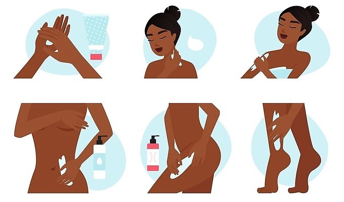 EPS 해외이미지 손 디자인 여자 신체 일러스트 부분 건강 일상 치료 세트 태양 뷰티 라벨 상점 검은색 스파 화장품 마사지 못 씻기 상품 만화 수집 피부 크림 피부관리 로션 팔 단계 돌봄 양발 벡터 신청 해외202309 해외일러스트 자연요소 컬러 의학 모션 프레임 사람 라이프 신체부위 청결 공구 파일형식