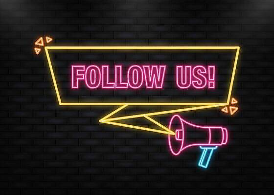 EPS 해외이미지 선 백그라운드 말풍선 일러스트 아이디어 타이포그라피 사람없음 반짝임 검은색 확성기 네온 카피스페이스 해외202309 해외일러스트 문자 컬러 컨셉 모션 공백 파일형식 벡터