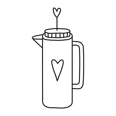 EPS 해외이미지 손 커피 음료 어린이 선 일러스트 주전자 유리병 주택 미술 내부 그래픽 물 검은색 흰색 의식 낙서 만화 스케치 심볼 오브젝트 그림 심플 윤곽 손그림 언론 프랑스어 고립 색칠공부 엘리먼트 벡터 해외202309 해외일러스트 자연요소 문자 컬러 주방용품 병_용기 문화예술 사람 건물 신체부위 학습 색칠 파일형식