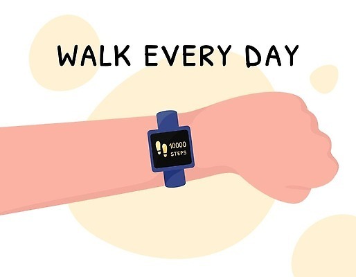 EPS 해외이미지 라이프스타일 손 스포츠 컨셉 일러스트 텍스트 팔찌 건강 스크린 산책 플랫 휴대용 무선전화기 손목시계 전자 규칙 바둑 단계 손목보호대 웨어러블 벡터 해외202309 해외일러스트 시계 장신구 놀이 휴식 생활 신체부위 전화기 오브젝트 파일형식