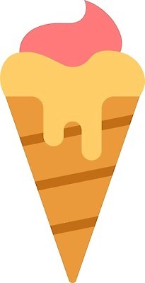 EPS 해외이미지 디자인 선 음식 컨셉 일러스트 아이스크림 디저트 달콤 심볼 윤곽 원뿔 고립 젤라또 벡터 해외202309 해외일러스트 도형 맛 파일형식