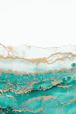 포토 JPG 해외이미지 백그라운드 사람없음 금색 혼합 청록색 대리석 해외202309 해외포토 컬러 재료 파일형식