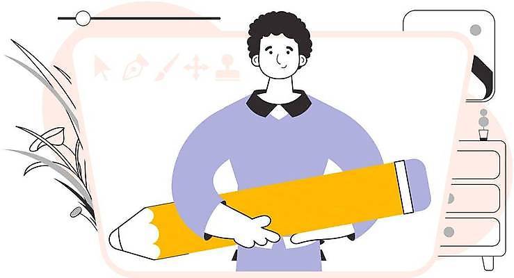 EPS 해외이미지 직업 교육 남자 행복 선 일러스트 비즈니스 아이디어 창조 미술 사람 그래픽 컴퓨터 연필 펜 흰색 공구 잡기 업무 그리기 엔지니어 어플리케이션 큼 디자이너 만화 작가 그림 경영자 윤곽 예술가 개발 고립 구성 인터페이스 해외202309 해외일러스트 감정 컬러 컨셉 모션 문화예술 학용품 전자제품 필기구 도구 작업 기술자 크기 리더 파일형식 벡터