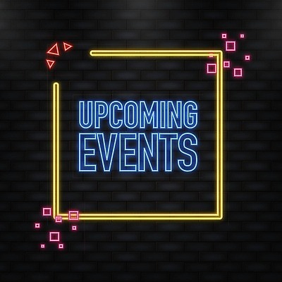 EPS 해외이미지 일러스트 프레임 이벤트 타이포그라피 사람없음 사각형 네온 해외202309 해외일러스트 도형 문자 파일형식 벡터