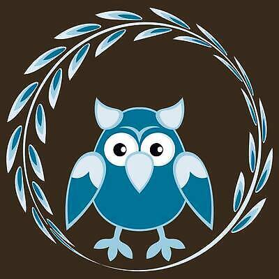 EPS 해외이미지 디자인 어린이 백그라운드 일러스트 조류 내부 책 공책 만화 그림 정사각형 부엉이 엘리먼트 항목 방식 해외202309 해외일러스트 도형 동물 문구용품 사람 파일형식 벡터