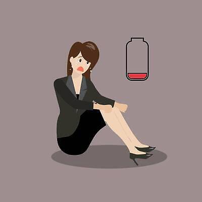 EPS 해외이미지 전신 여자 일러스트 비즈니스 스트레스 한명 앉기 성인 슬픔 비즈니스우먼 울음 건전지 힘듦 성인여자한명만 해외202309 해외일러스트 1 감정 컨셉 모션 표정 사람 직장인 여자한명만 성인여자만 파일형식 벡터
