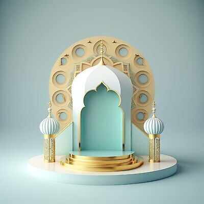 포토 JPG 해외이미지 모양 배너 종교 백그라운드 일러스트 벽지 추상 프레임 서기 사람없음 장식 3D 세일 무대 달 등불 축하 인사 발표 황금 상품 초승달 이슬람교 받침대 모스크 만들기 장면 기하학 승진 단상 단식 라마단 지휘대 카피스페이스 미니멀리스트 현실 미니멀 해외202309 해외일러스트 자연요소 컨셉 무늬 모션 조명 공백 예절 디지털합성 파일형식