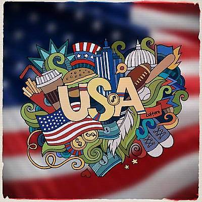 EPS 해외이미지 커피 신발 일러스트 사람없음 미국 감자튀김 햄버거 성조기 낙서 가득함 럭비공 백악관 레터링 해외202309 해외일러스트 음료 북아메리카 공 감자 패스트푸드 튀김 국기 럭비용품 파일형식 벡터