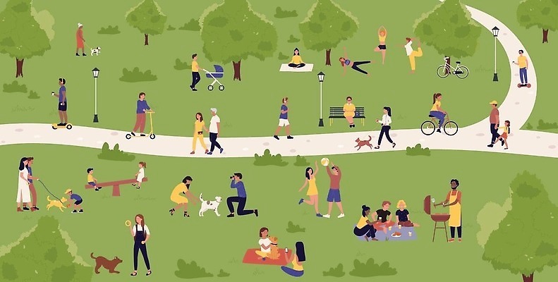 EPS 해외이미지 나무 캐릭터 디자인 공원 행복 도로 음식 스포츠 백그라운드 컨셉 지도 벤치 일러스트 요가 공 가족 자연 휴식 거리 사람 앉기 풍경 야외 여름 반려동물 소풍 정원 자전거 산책 낭만 스쿠터 램프 도시 시간 플랫 개 승차 만화 먹기 주말 타운 무료 벡터 비용 해외202309 해외일러스트 일러캐릭터 식물 동물 웰빙 계절 공공시설 감정 길 의자 포유류 관계 교통시설 모션 조명 경제 야외활동 바이크 오토바이 생태계 파일형식