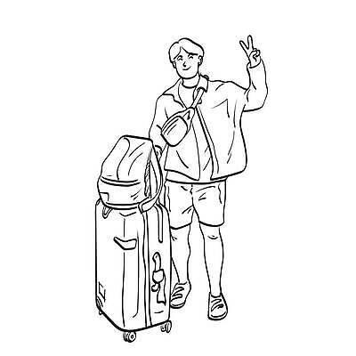 EPS 해외이미지 편집 손 남자 행복 여행 백그라운드 2 가방 일러스트 비즈니스 휴가 비행기 사람 여름 여행객 여행가방 짐 비즈니스맨 역 공항 심볼 라인아트 항공 사인 출발 싱글 그림 긍정 손그림 승객 고립 수하물 터미널 필승 벡터 해외202309 해외일러스트 잡화 계절 감정 선 컨셉 항공교통 교통시설 대중교통 신체부위 우승 직장인 파일형식