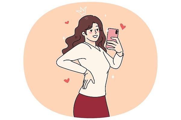 EPS 해외이미지 모델 라이프스타일 여자 행복 일러스트 통신 모바일 미소 사람 10대 스마트폰 핸드폰 유행 카메라 기쁨 네트워크 셀프카메라 전화기 주사위 그림 윤곽 블로거 소셜 인기 벡터 크리에이터 1인미디어 밀레니얼 해외202309 해외일러스트 직업 감정 청소년 표정 생활 경제 전자제품 스마트기기 사진촬영 방송 파일형식 촬영