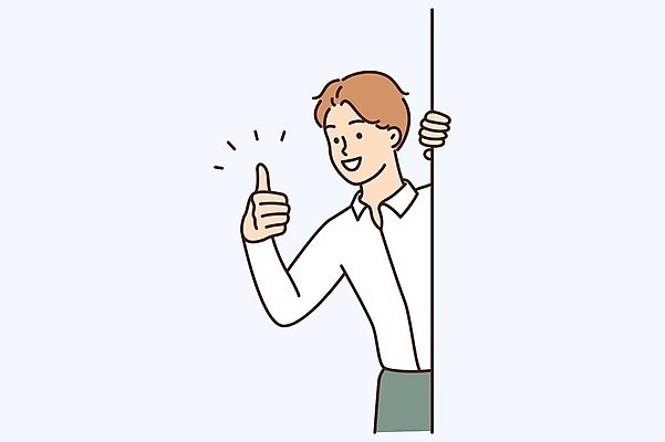 EPS 해외이미지 남자 벽 일러스트 한명 상반신 성인 최고 성인남자한명만 해외일러스트 1 사람 남자한명만 성인남자만 파일형식 벡터