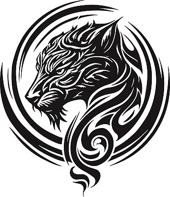 EPS 해외이미지 동물 실루엣 얼굴 야생동물 선 일러스트 포유류 자연 추상 동물원 미술 그래픽 머리 검은색 고양이 힘 분노 호랑이 치아 사자 스케치 문신 심볼 사인 그림 윤곽 배지 사냥꾼 표범 고립 마스코트 엘리먼트 활자 벡터 해외202309 해외일러스트 직업 감정 컬러 무늬 문화예술 촬영기법 신체부위 반려동물 소화기관 생태계 활자판 파일형식