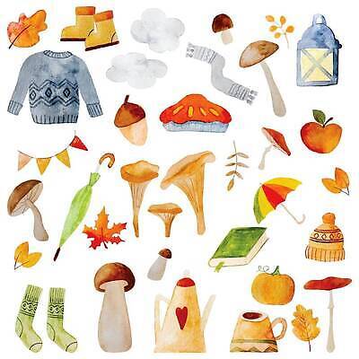 EPS 해외이미지 단풍 낙엽 일러스트 우산 호박 나뭇잎 수채화 양말 털모자 부츠 사람없음 책 목도리 버섯 가을 랜턴 사과 찻주전자 스웨터 구름모양 가랜드 호박파이 해외202309 해외일러스트 모양 모자_잡화 잡화 계절 신발 상의 잎 채소 과일 주전자 조명 파티용품 파이_빵 파일형식 벡터 구름_자연