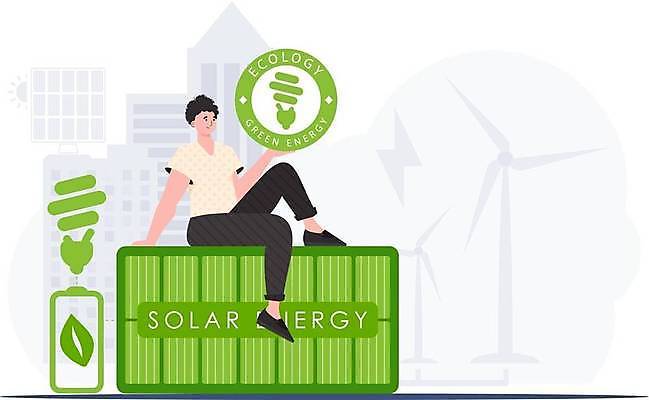 EPS 해외이미지 전신 남자 잎 일러스트 전구 한명 들기 앉기 성인 초록색 원형 그린에너지 건전지 심볼 에코 친환경 집열판 성인남자한명만 해외202309 해외일러스트 도형 식물 1 컬러 모션 사람 환경 에너지 태양에너지 남자한명만 성인남자만 파일형식 벡터