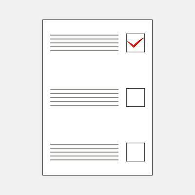 EPS 해외이미지 종이 선 캠페인 일러스트 빨간색 경쟁 선택 비밀 투표 선거 민주주의 입장 심볼 흔적 사인 서식 문서 공평 시민 고립 무료 삽입 설문지 엘리먼트 후보 해외202309 해외일러스트 컬러 컨셉 국민 파일형식 벡터