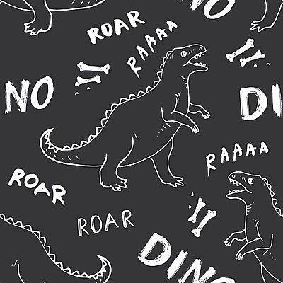 EPS 해외이미지 백그라운드 패턴 일러스트 사람없음 공룡 해외202309 해외일러스트 무늬 파충류 파일형식 벡터