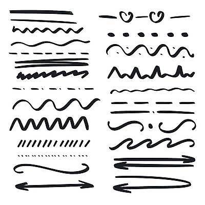 EPS 해외이미지 디자인 선 파도 곡선 일러스트 추상 화살 잉크 미술 타이포그라피 그래픽 장식 세트 펜 검은색 수확 흰색 붓 거친 낙서 스케치 수집 심볼 흔적 사인 그림 심플 손그림 나누기 그런지 단절 엘리먼트 지그재그 벡터 강조 국경 해외202309 해외일러스트 문자 바다 컬러 무늬 농업 문화예술 필기구 파일형식