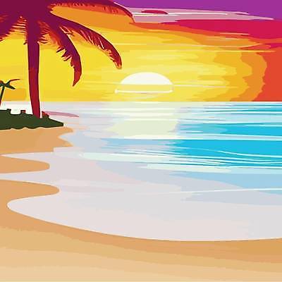 EPS 해외이미지 실루엣 바다 섬 일러스트 하늘 사람없음 야자수 햇빛 태양 노을 보라색 황혼 방 낭만 스케치 제비꽃 그림 초대 장면 공평 우수 이국적 해외202309 해외일러스트 자연요소 나무 꽃 컬러 컨셉 촬영기법 미술 일몰 절기 파일형식 벡터