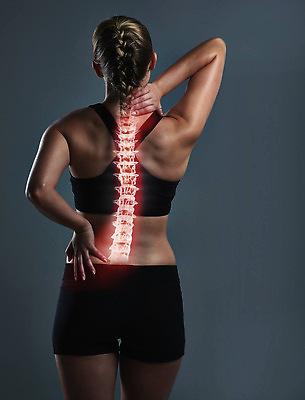 포토 JPG 해외이미지 여자 허리손 한명 상반신 성인 뒷모습 운동복 고통 잡기 상처 척추 성인여자한명만 강조 해외202309 해외포토 1 옷 감정 뷰포인트 포즈 모션 뼈 사람 여자한명만 성인여자만 파일형식