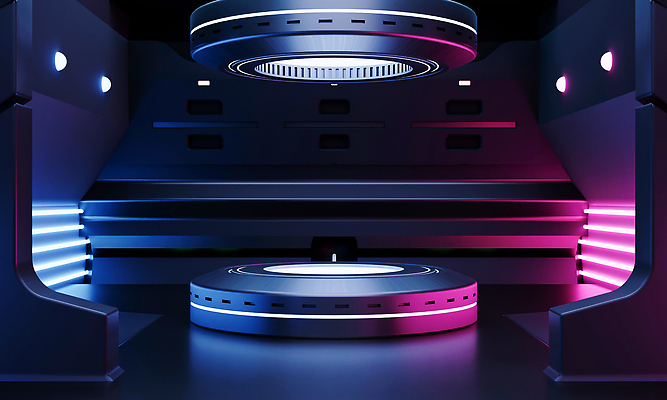 포토 JPG 해외이미지 산업 음악 분홍색 과학 백그라운드 일러스트 미래 기술 사람없음 내부 파란색 컬러풀 파티 3D 우주 디지털 보라색 어둠 방 무대 게임 홀 복도 영화관 극장 제비꽃 사이버 우주선 받침대 클럽 진열장 디스코 네온 방송 단상 관리자 제어 지휘대 비어있는 해외202309 해외일러스트 꽃 컬러 컨셉 놀이 문화예술 이벤트 공간 춤 디지털합성 파일형식