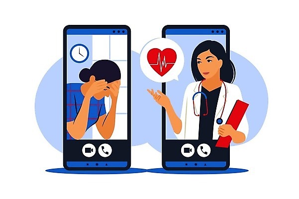 EPS 해외이미지 직업 디자인 여자 백그라운드 컨셉 인터넷 일러스트 통신 청진기 모바일 건강 병원 대화 사람 치료 스마트폰 핸드폰 알약 약 건강관리 스크린 웹 환자 의사 도움 플랫 약국 서비스 컨설턴트 부름 테라피 온라인 동영상 돌봄 치료사 벡터 해외202309 해외일러스트 의학 의료기기 모션 관리 말하기 전자제품 스마트기기 뷰티 의료진 전문직 상담 파일형식