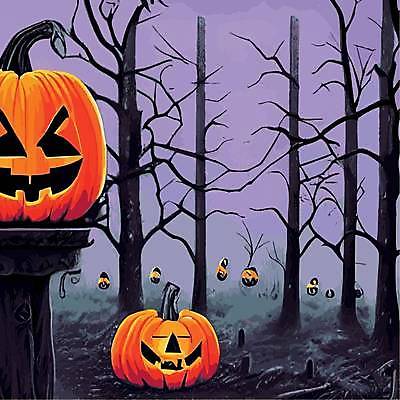 EPS 해외이미지 나무 일러스트 호박 사람없음 할로윈 야간 잭오랜턴 해외202309 해외일러스트 자연요소 식물 채소 파일형식 벡터