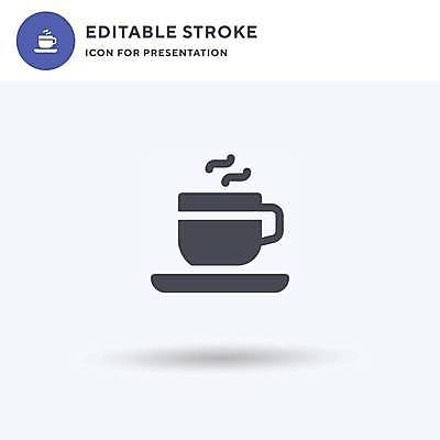 EPS 해외이미지 일러스트 사람없음 연기 커피잔 컵받침 해외202309 해외일러스트 커피 잔 받침대 파일형식 벡터