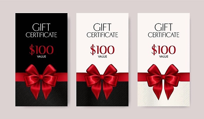 EPS 해외이미지 템플릿 리본 백그라운드 일러스트 비즈니스 선물 장식 빨간색 흰색 축하 인사 신용카드 우아함 실크 활 상품권 쿠폰 가치 승진 증명서 프리미엄 벡터 현실 비어있는 해외202309 해외일러스트 컬러 컨셉 금융 직물 예절 파일형식