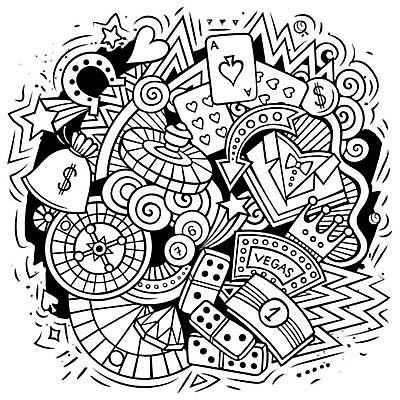 EPS 해외이미지 클립아트 디자인 스티커 돈 일러스트 놀이 성공 장식 달러 게임 우승 재산 도박 낙서 위험 만화 스케치 당구 다트 심볼 라인아트 오브젝트 카지노 주사위 클럽 흥분 윤곽 딜러 포커 룰렛 곤봉 게이머 구성 라스베가스 복권 에이스 잭팟 해외202309 해외일러스트 감정 선 스포츠용품 컨셉 미술 금융 구기 최고 트럼프 파일형식 벡터