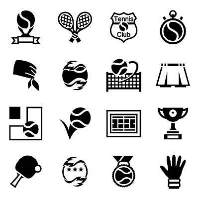 EPS 해외이미지 실루엣 스포츠 밭 일러스트 공 불꽃 세트 검은색 경쟁 테니스 게임 그물 시원함 테니스공 수집 트로피 스니커즈 속도 포인트 고립 골 법정 플레이어 벡터 해외202309 해외일러스트 컬러 운동화 컨셉 농업 놀이 불 촬영기법 금융 구기 테니스용품 상_우승 파일형식