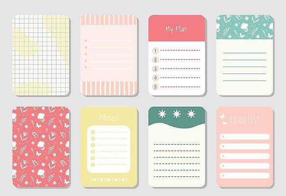 EPS 해외이미지 템플릿 종이 컬러 백그라운드 일러스트 텍스트 학교 사무실 노란색 꼬리표 라벨 쪽지 공책 공백 정보 흰색 신용카드 막대기 메시지 편지 편지지 사인 약속 페이지 공지사항 시트 패드 어려움 조언 목업 목차 벡터 현실 비어있는 해외202309 해외일러스트 교육 비즈니스 문구용품 프레임 금융 파일형식