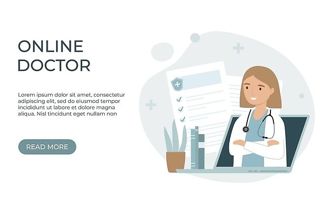 EPS 해외이미지 템플릿 캐릭터 디자인 배너 컨셉 일러스트 통신 청진기 주택 건강 병원 치료 노트북 컴퓨터 약 건강관리 웹 환자 의사 정보 긴급 네트워크 플랫 어플리케이션 보호 질병 만화 심볼 서비스 사인 보고서 약속 처방 돌봄 벡터 해외202309 해외일러스트 일러캐릭터 인터넷 의학 의료기기 모션 관리 건물 전자제품 의료진 파일형식