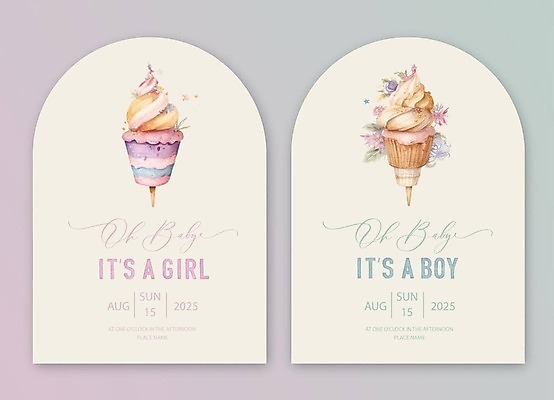 EPS 해외이미지 식물 꽃 행복 일러스트 캘리그라피 붓터치 아이스크림 사랑 사람없음 파티 축하 달콤 엽서 번짐 초대 성별 엘리먼트 베이비샤워 해외202309 해외일러스트 감정 컨셉 디저트 이벤트 맛 편지 파일형식 벡터 효과