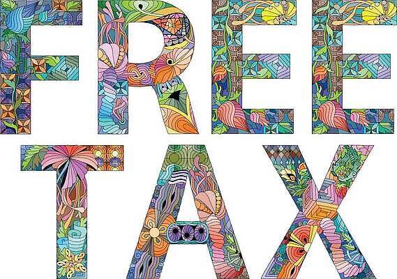 EPS 해외이미지 일러스트 텍스트 사람없음 무료 세금 젠탱글 해외202309 해외일러스트 파일형식 벡터