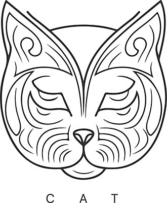 EPS 해외이미지 동물 디자인 실루엣 얼굴 야생동물 선 백그라운드 일러스트 포유류 자연 추상 털 동물원 미술 그래픽 장식 반려동물 머리 검은색 고양이 흰색 호랑이 인쇄 시원함 만화 스케치 문신 심볼 사인 그림 윤곽 귀 육식동물 마스코트 엘리먼트 스타일 벡터 해외202309 해외일러스트 컬러 무늬 문화예술 촬영기법 신체부위 생태계 파일형식