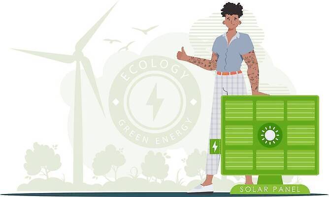 EPS 해외이미지 백인 라이프스타일 남자 산업 일러스트 비즈니스 노동자 관리 한명 서기 사람 인종 햇빛 태양 힘 재활용 발전기 에너지 흰색 잡기 판넬 오염 엔지니어 변화 그린에너지 만화 사회이슈 에코 생태계 레이아웃 정사각형 공학 세대 고립 바이오 생태학 해외202309 해외일러스트 자연요소 도형 서양인 직업 1 교육 컬러 컨셉 모션 생활 환경 발전소 기술자 친환경 파일형식 벡터