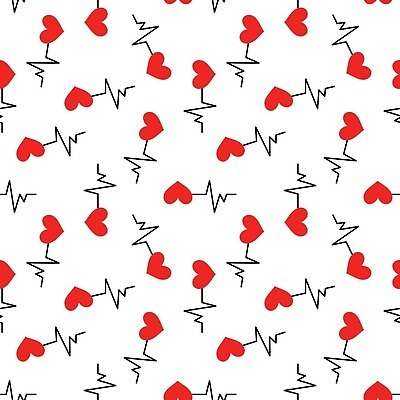 EPS 해외이미지 모양 디자인 선 파도 백그라운드 패턴 곡선 일러스트 휴가 발렌타인데이 건강 병원 사랑 그래픽 빨간색 약 모니터 심장 축하 맥박 심볼 사인 고립 리듬 심장병 심전도 벡터 해외202309 해외일러스트 감정 바다 컬러 컨셉 무늬 의학 데이이벤트 컴퓨터 장기_의학 질병 파일형식