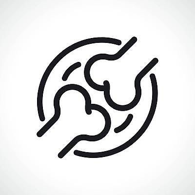 EPS 해외이미지 선 신체 일러스트 뼈 건강 사람 고통 심볼 윤곽 무릎 얇은 정형외과 벡터 해외202309 해외일러스트 감정 병원 신체부위 파일형식