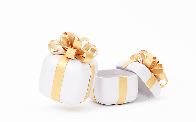 포토 JPG 해외이미지 이벤트 사람없음 선물상자 3D 금색 해외202309 해외포토 컬러 선물 상자 디지털합성 파일형식