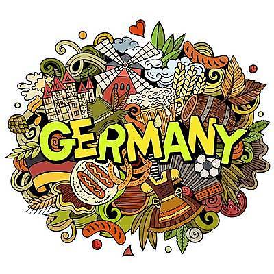EPS 해외이미지 원피스 낙엽 일러스트 축구공 맥주 생맥주 독일 사람없음 소시지 낙서 가득함 독일국기 풍차집 레터링 브레첼 해외202309 해외일러스트 옷 유럽 잎 공 축구용품 디저트 주류 풍차 가공식품 국기 파일형식 벡터