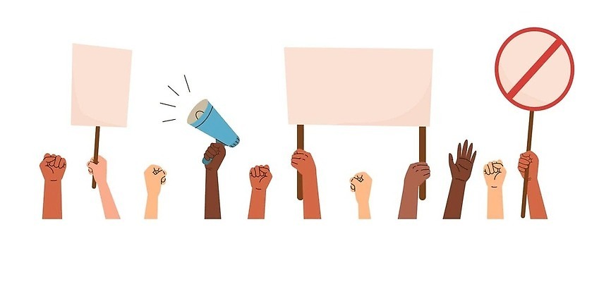 EPS 해외이미지 손 디자인 배너 포스터 컨셉 일러스트 함께함 광고판 들기 사람 경제 확성기 주먹 방 자유 깃발 잡기 사회 그룹 메시지 군중 충돌 피부 싸움 태평양 문제 팔 목소리 반항 혁명 무료 소셜 스트라이크 정치 집회 통일 평등 항의 해외202309 해외일러스트 바다 모션 알림판 신체부위 판 공동체 파일형식 벡터