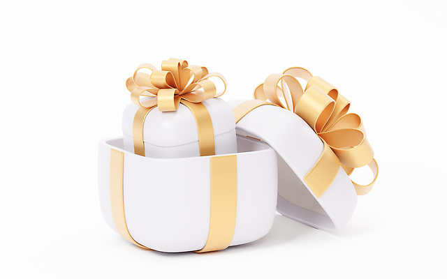 포토 JPG 해외이미지 이벤트 사람없음 선물상자 3D 금색 해외202309 해외포토 컬러 선물 상자 디지털합성 파일형식