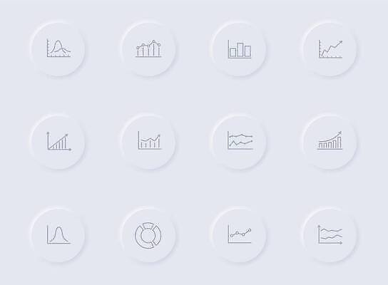 EPS 해외이미지 디자인 선 컨셉 일러스트 비즈니스 그래프 추상 화살 그림자 그래픽 빛 세트 픽토그램 자료 웹 인포그래픽 회색 정보 성장 기둥 바 원형 발표 수집 심볼 사인 고무 UI 얇은 타격 벡터 해외202309 해외일러스트 도형 건축 컬러 무늬 인터넷 모션 파일형식