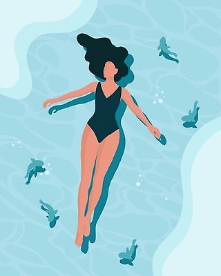 EPS 해외이미지 라이프스타일 여자 수영복 행복 바다 여행 일러스트 자연 휴가 휴식 안테나 어류 물 파란색 비키니 뷰티 맑음 수영 활발 선탠 날씬함 휴양지 터키석 벡터 카피스페이스 해외202309 해외일러스트 자연요소 옷 감정 컬러 컨셉 통신 날씨 사람 생활 수중동물 공백 장소 수상스포츠 보석 몸매 생태계 파일형식