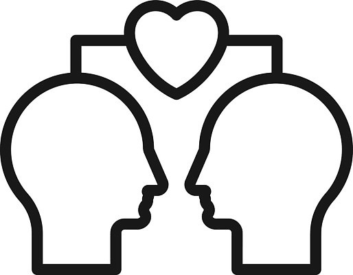 EPS 해외이미지 디자인 선 컨셉 일러스트 친절 심볼 윤곽 고립 돌봄 벡터 동정 해외202309 해외일러스트 모션 파일형식