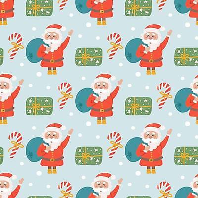 EPS 해외이미지 나무 캐릭터 모자 디자인 계절 행복 종이 백그라운드 크리스마스 겨울 패턴 일러스트 벽지 휴가 새로움 새해 선물 미술 장식 빨간색 장난감 산타클로스 흰색 축하 직물 인사 신용카드 눈송이 인쇄 12월 만화 천 연도 질감 엘리먼트 포장소품 벡터 반복 클라우스 해외202309 해외일러스트 일러캐릭터 식물 잡화 기념일 감정 컬러 컨셉 무늬 포장 문화예술 눈_날씨 금융 예절 날짜 오브젝트 포장재료 파일형식